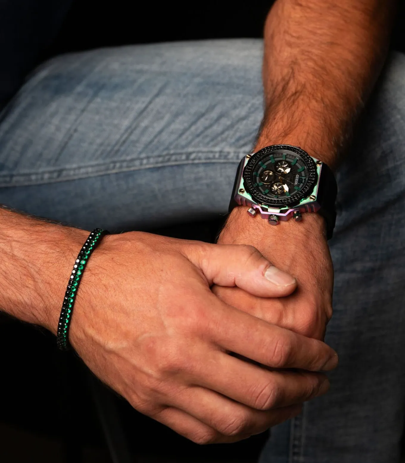 Eternity Armband Zwart JUMB03237JWBKGNT-U