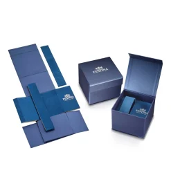 Festina heren blauw solar energy leer
