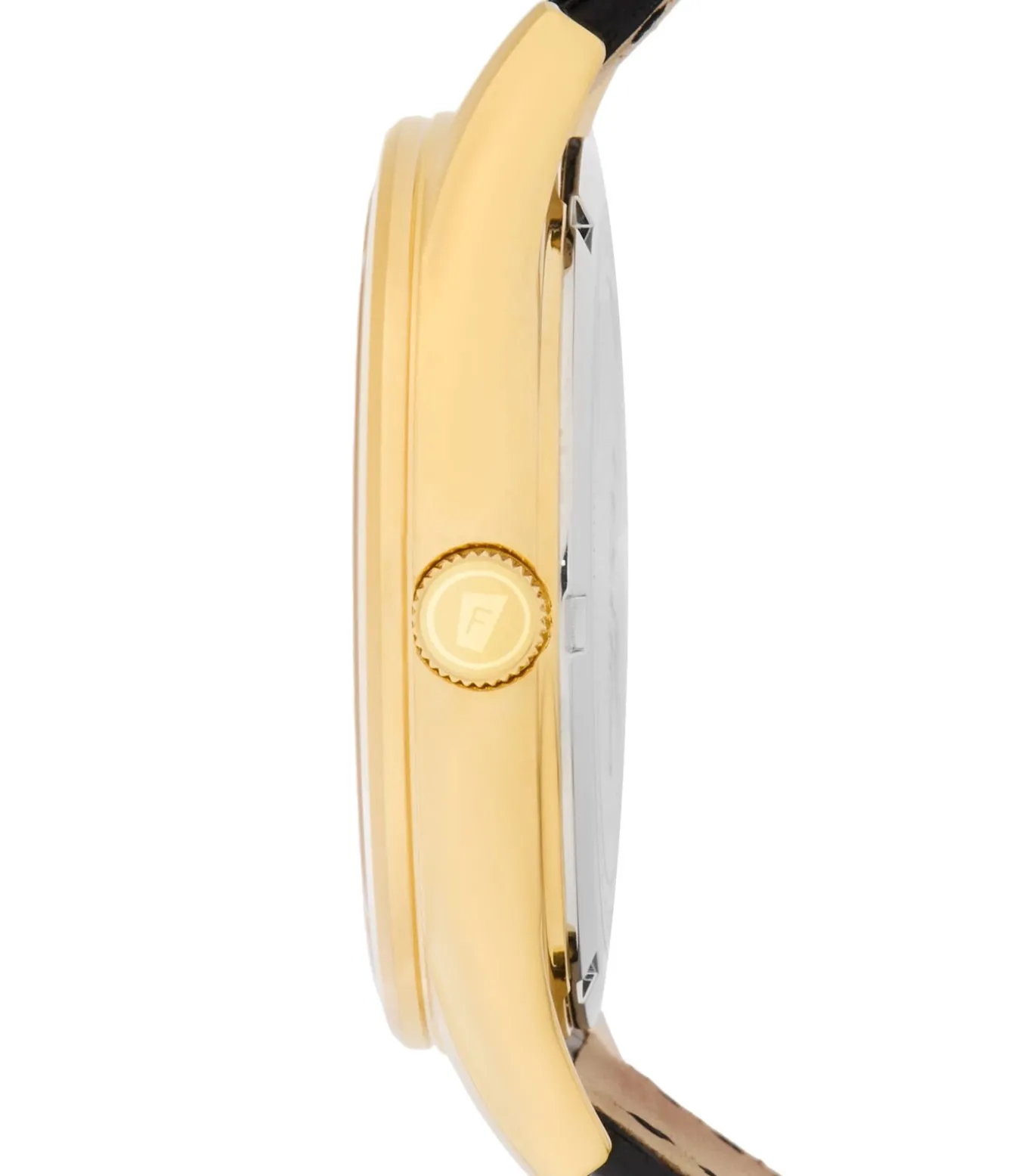 Festina heren zilver swiss made leer horloge armband