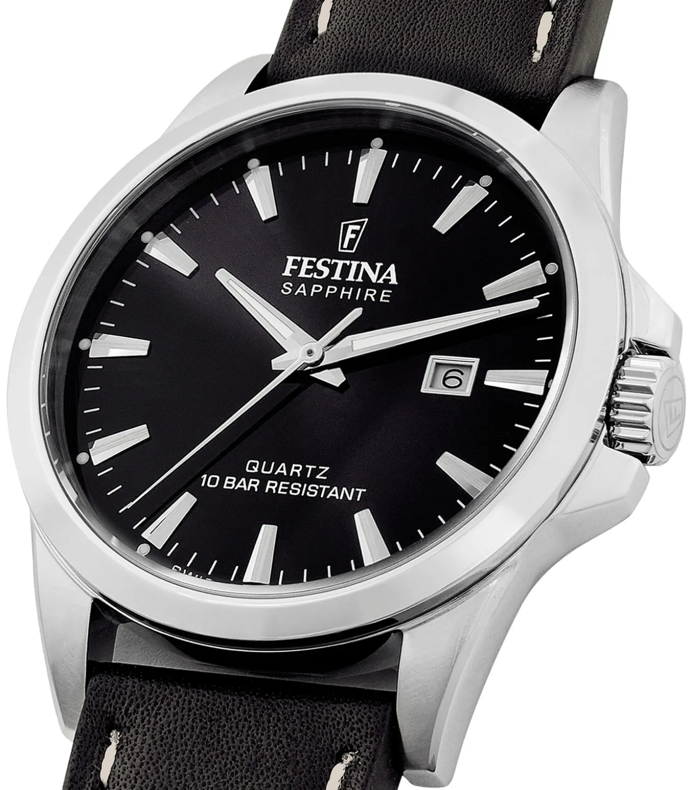 Festina heren zwart horloge