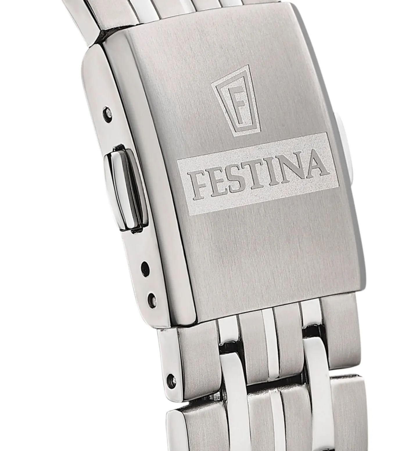 Festina Heren Zwart Titanium Horloge Armband