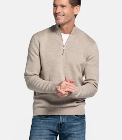 Fijngebreid katoen-cashmere trui - Kit