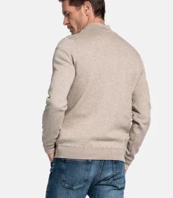 Fijngebreid katoen-cashmere trui - Kit