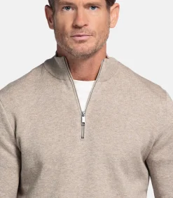 Fijngebreid katoen-cashmere trui - Kit