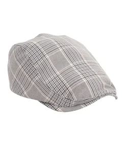 Flatcap Schotse Ruit Kaki