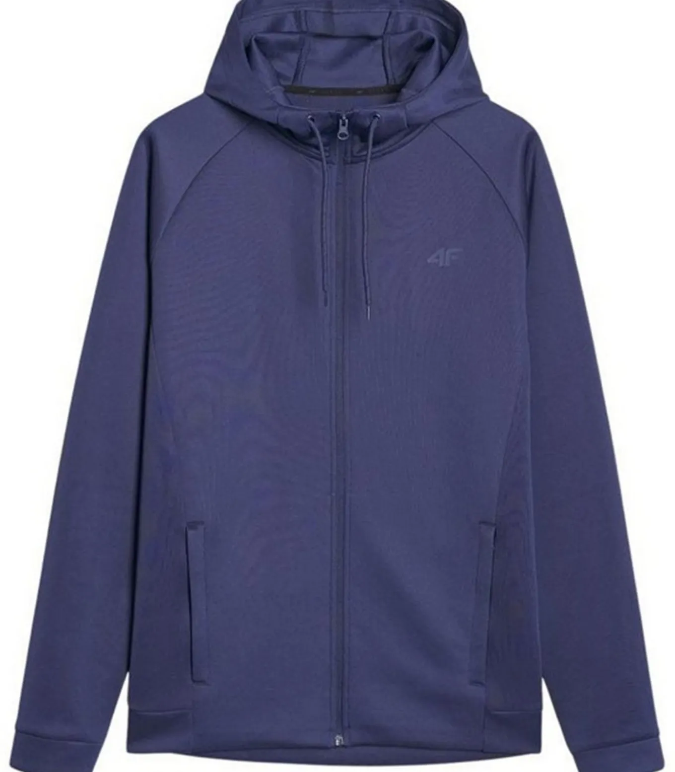 FNK M513 - Trui met kap Met Volledige Ritssluiting - Marineblauw