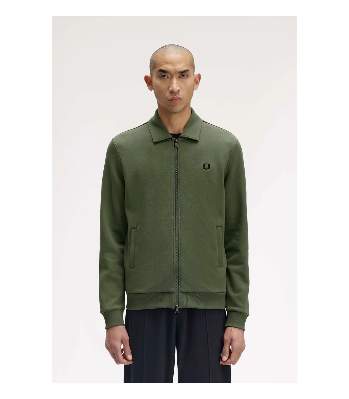 Fp Zip Through Collared Sweatshir
