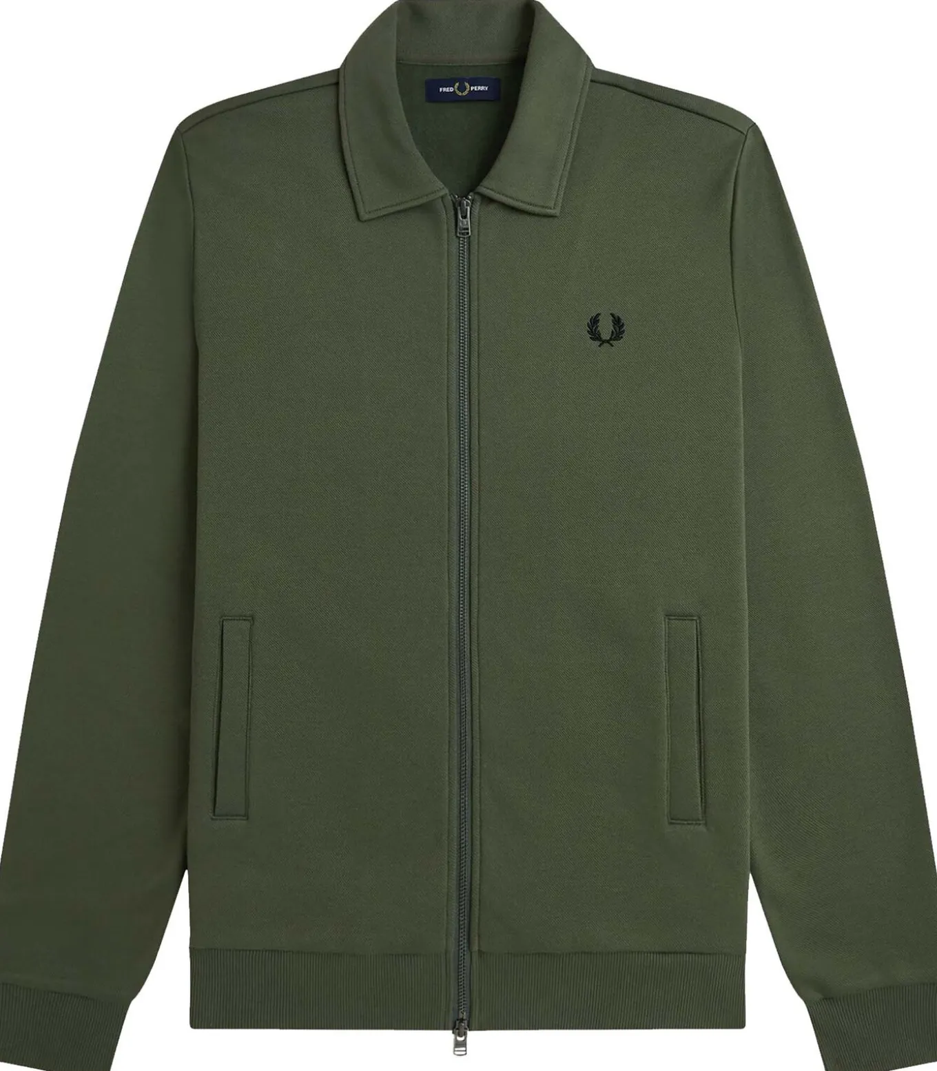 Fp Zip Through Collared Sweatshir