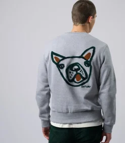French Bulldog Backprint Sweat - Regular fit