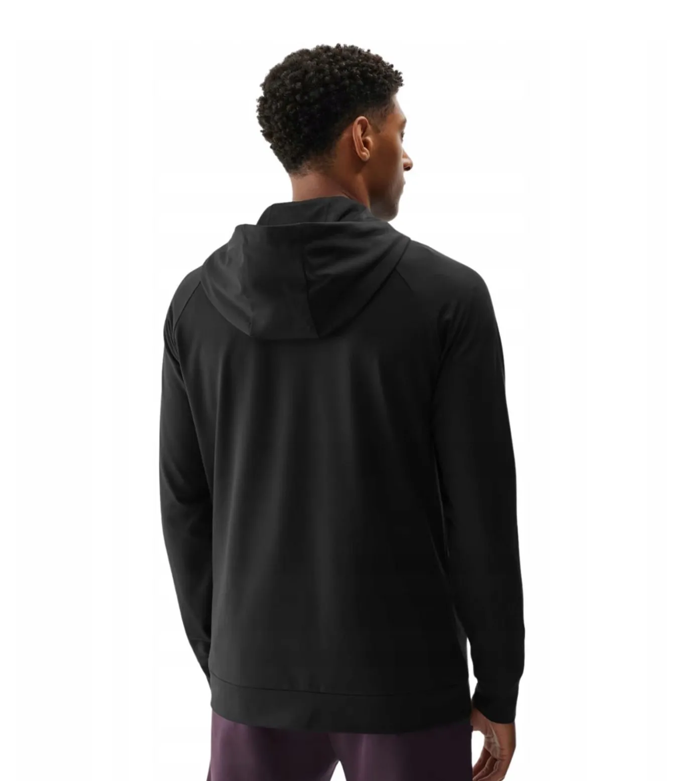4FWAW24TFSWM403 - Hoodie Met Volledige Ritssluiting - Zwart