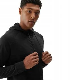 4FWAW24TFSWM403 - Hoodie Met Volledige Ritssluiting - Zwart