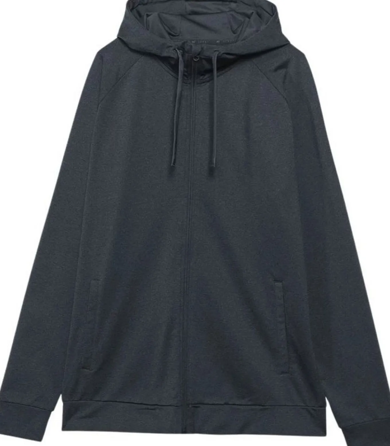 4FWAW24TFSWM403 - Hoodie Met Volledige Ritssluiting - Zwart
