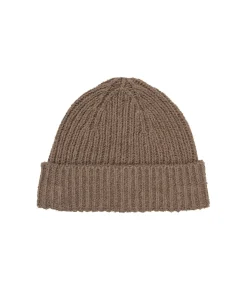 Gebreide muts Bouclé
