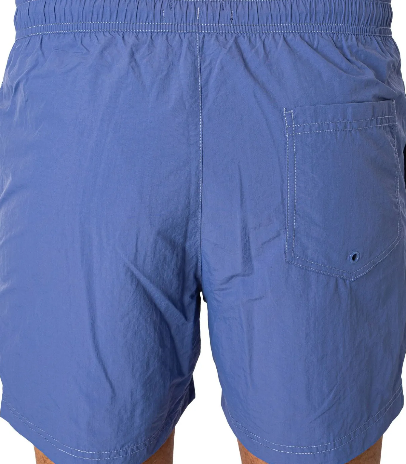 Gekreukte Nylon Zwemshort