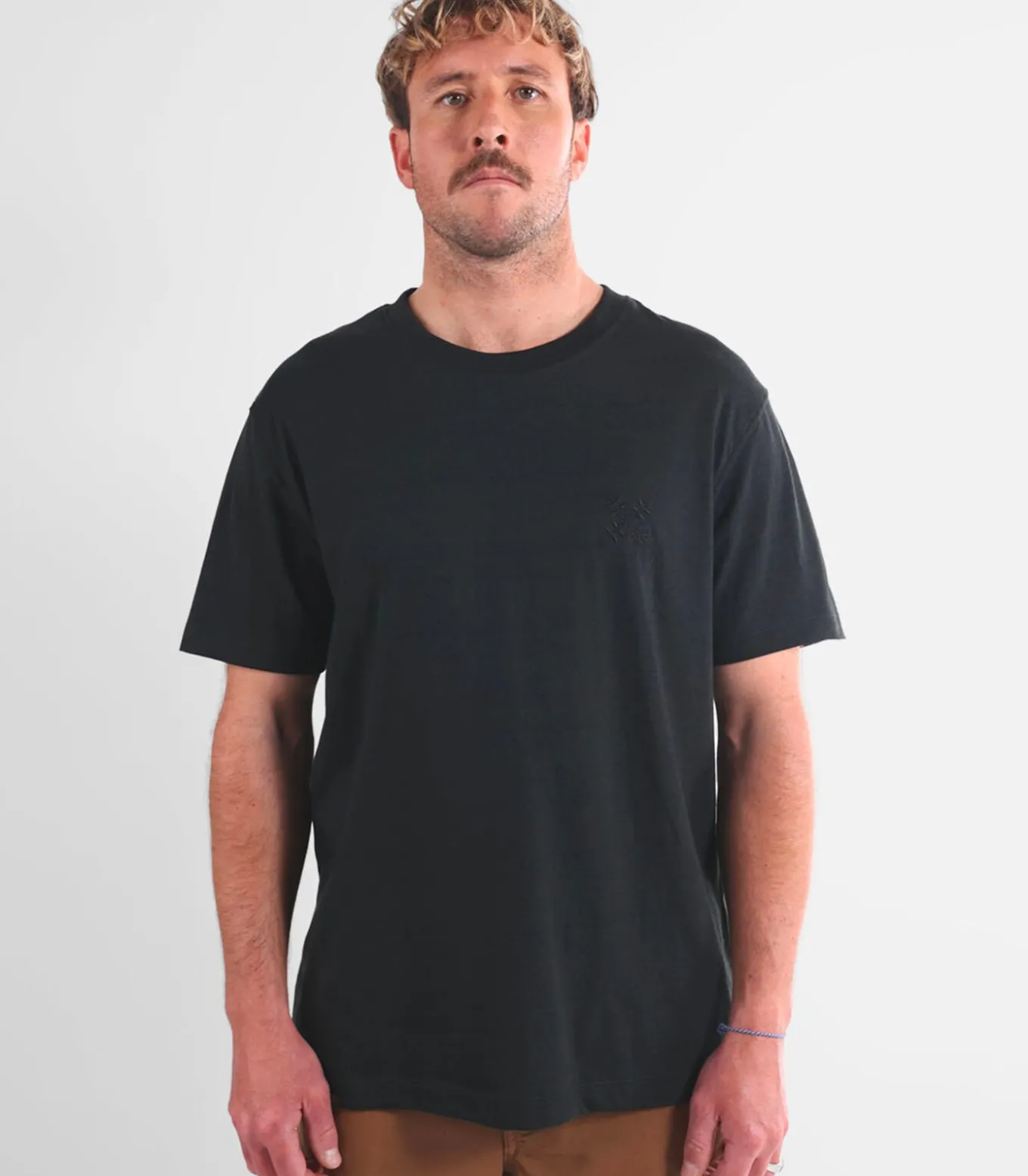 Gemarmerd T-shirt met korte mouwen SHADE