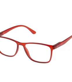 Gemengde rechthoekige leesloepen Rood