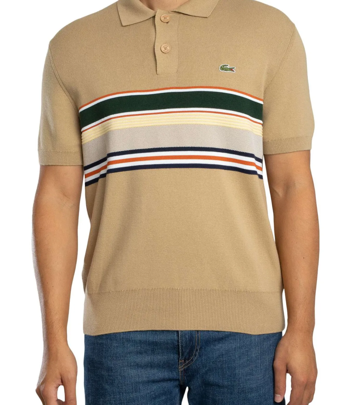 Gestreept Poloshirt Van Franse Makelij