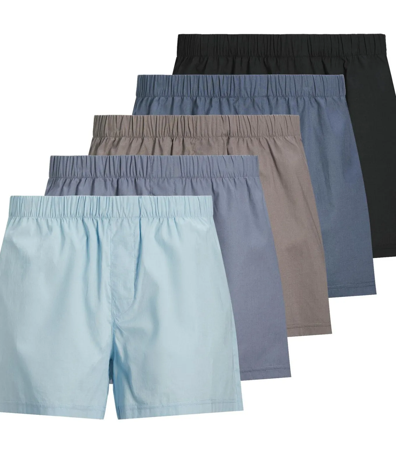 Geweven boxershorts JACMILANO WOVEN BOXERS 5 PACK Set van 5
