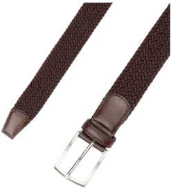 Geweven Riem Bruin