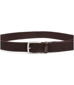 Geweven Riem Bruin