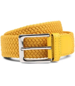 Geweven Riem Geel