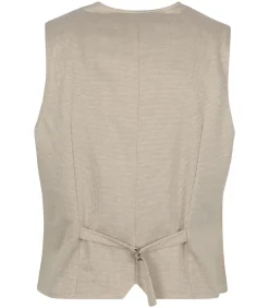 Gilet Gris Beige