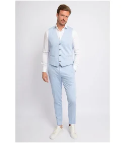 Gilet Gris Blauw