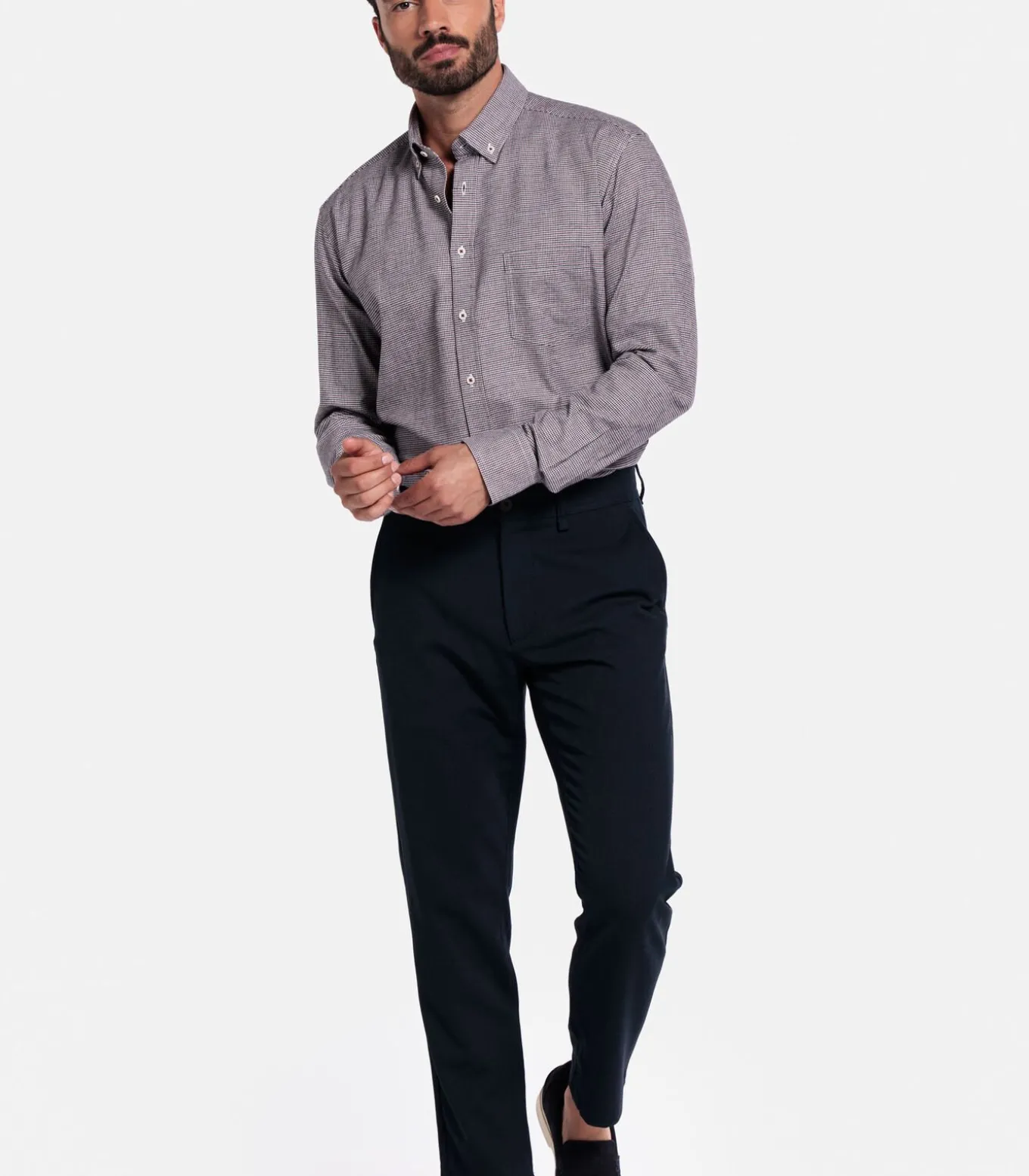 Giordano Ivy Overhemd – Bordeaux
