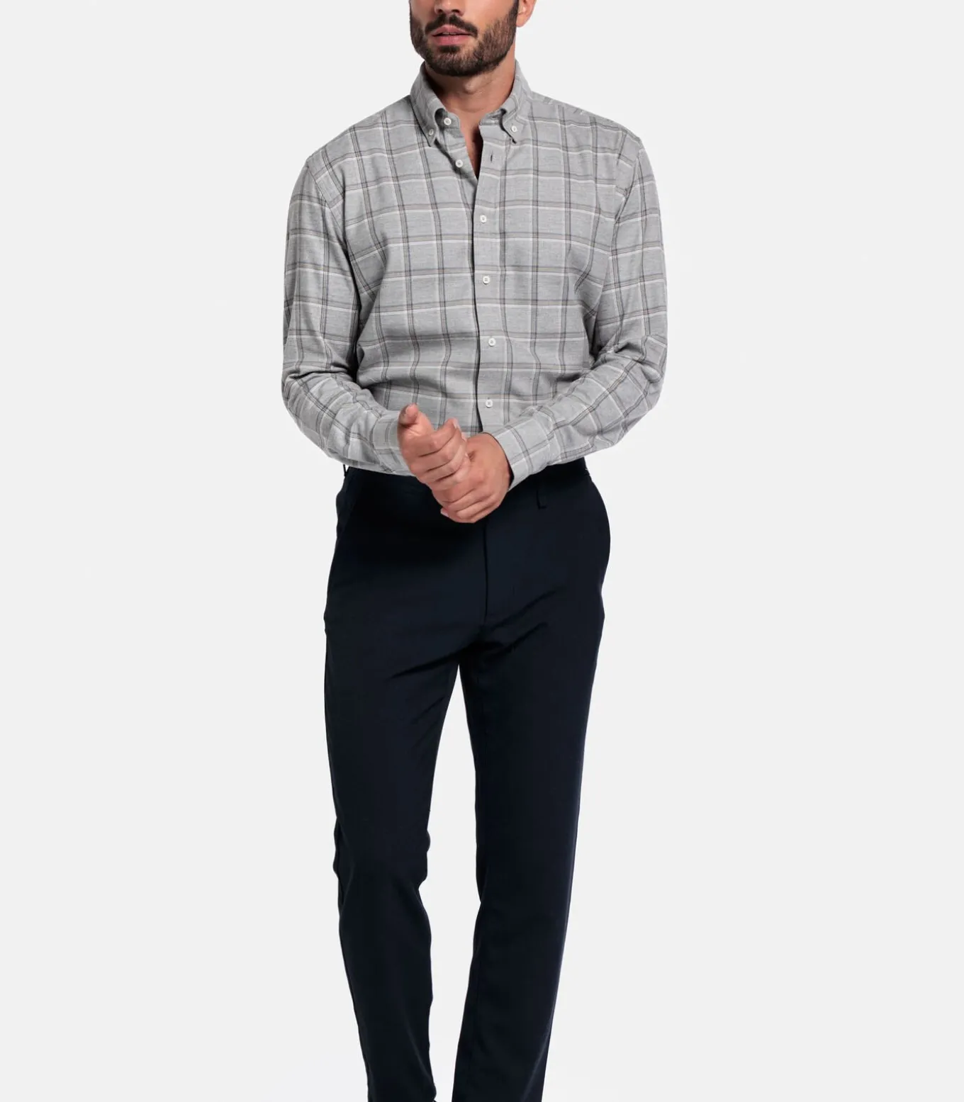 Giordano Loretto Overhemd – Soft Grey