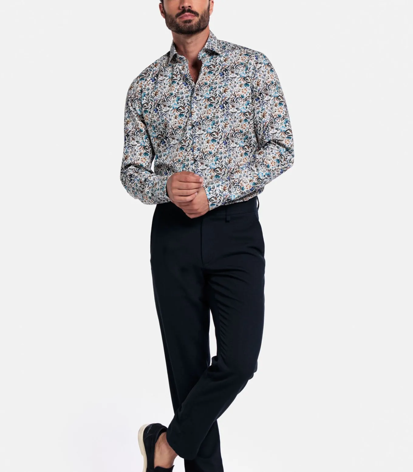 Giordano Maggiore Overhemd - Navy