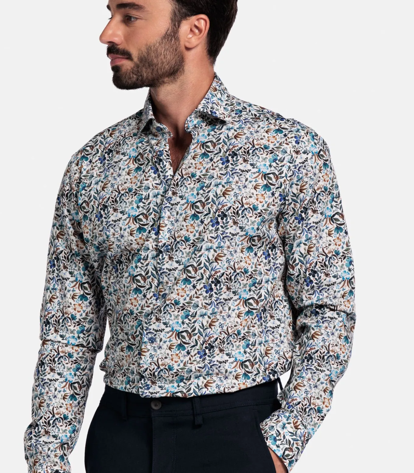 Giordano Maggiore Overhemd - Navy