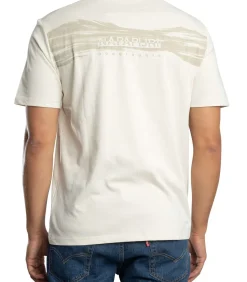 Grafisch T-Shirt Aan De Achterkant