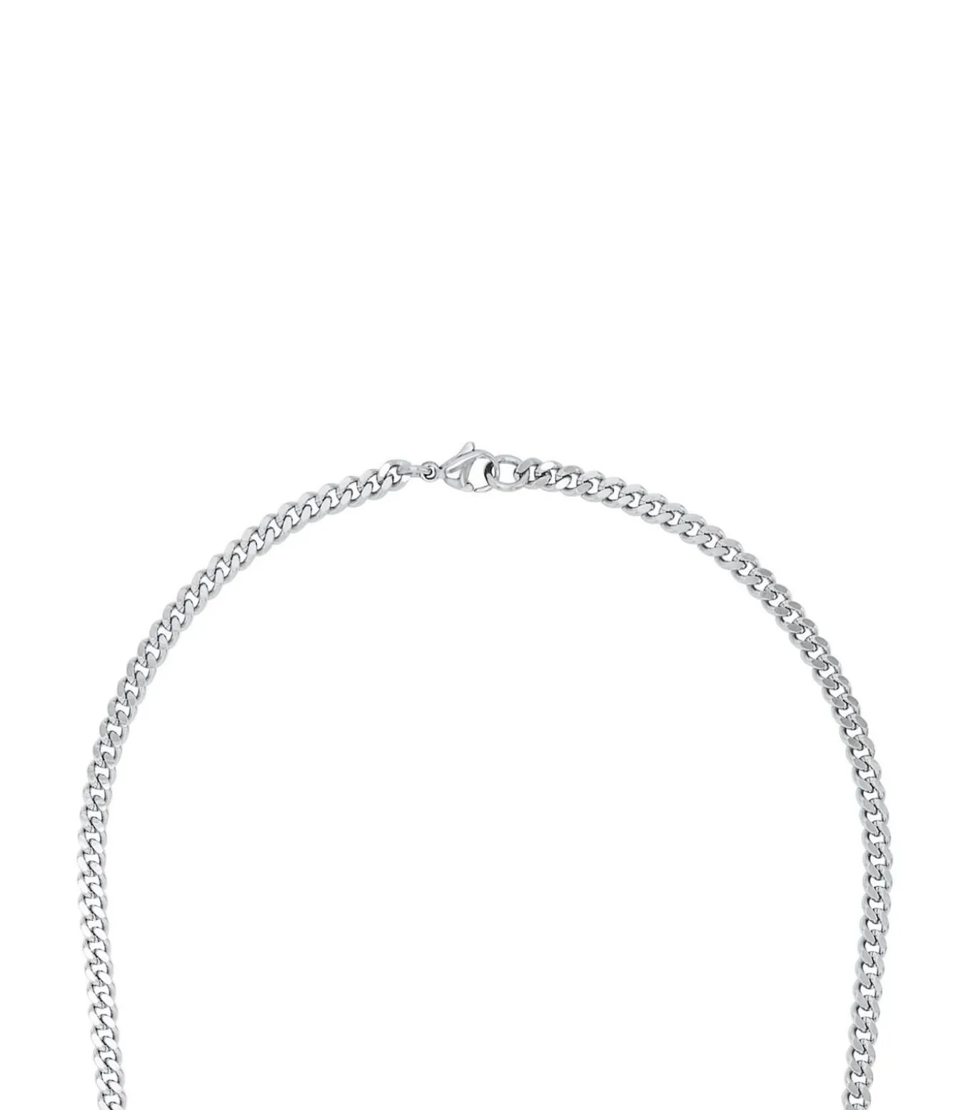 halsketting voor mannen en vrouwen, unisex, roestvrij staal