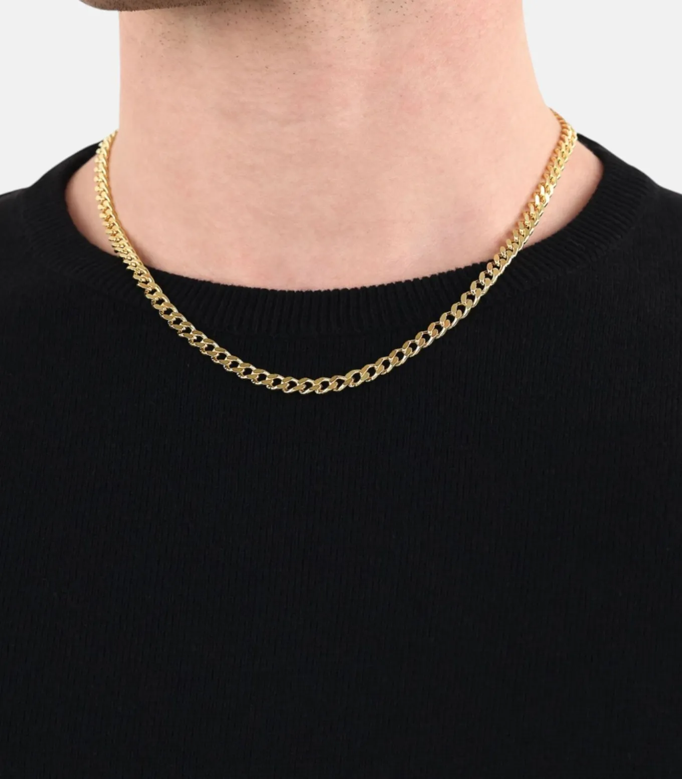 Halsketting voor mannen en vrouwen, unisex, 925 Sterling zilver