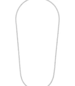 halsketting voor mannen en vrouwen, unisex, roestvrij staal