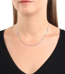 halsketting voor mannen en vrouwen, unisex, 925 Sterling zilver