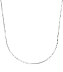 halsketting voor mannen en vrouwen, unisex, 925 Sterling zilver