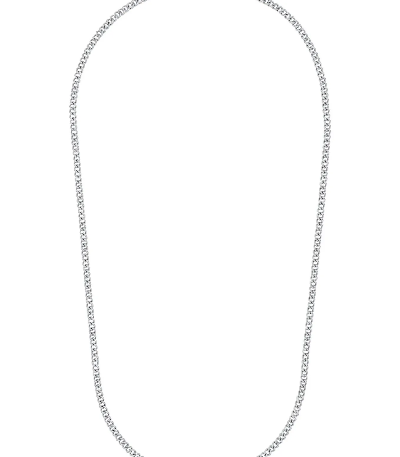 halsketting voor mannen en vrouwen, unisex, roestvrij staal