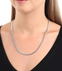 halsketting voor mannen en vrouwen, unisex, roestvrij staal
