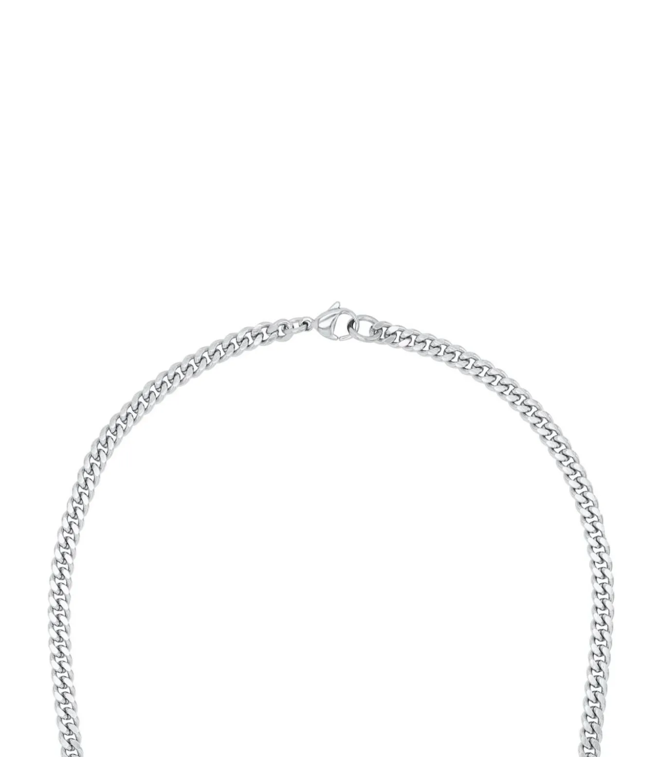 halsketting voor mannen en vrouwen, unisex, roestvrij staal