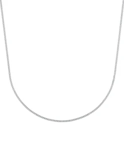 halsketting voor mannen en vrouwen, unisex, 925 Sterling zilver