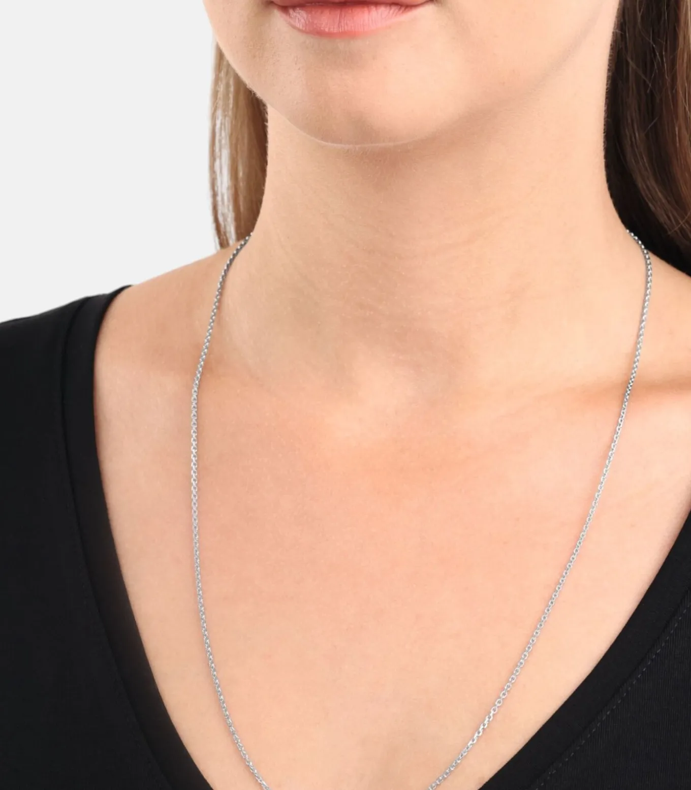 halsketting voor mannen en vrouwen, unisex, 925 Sterling zilver