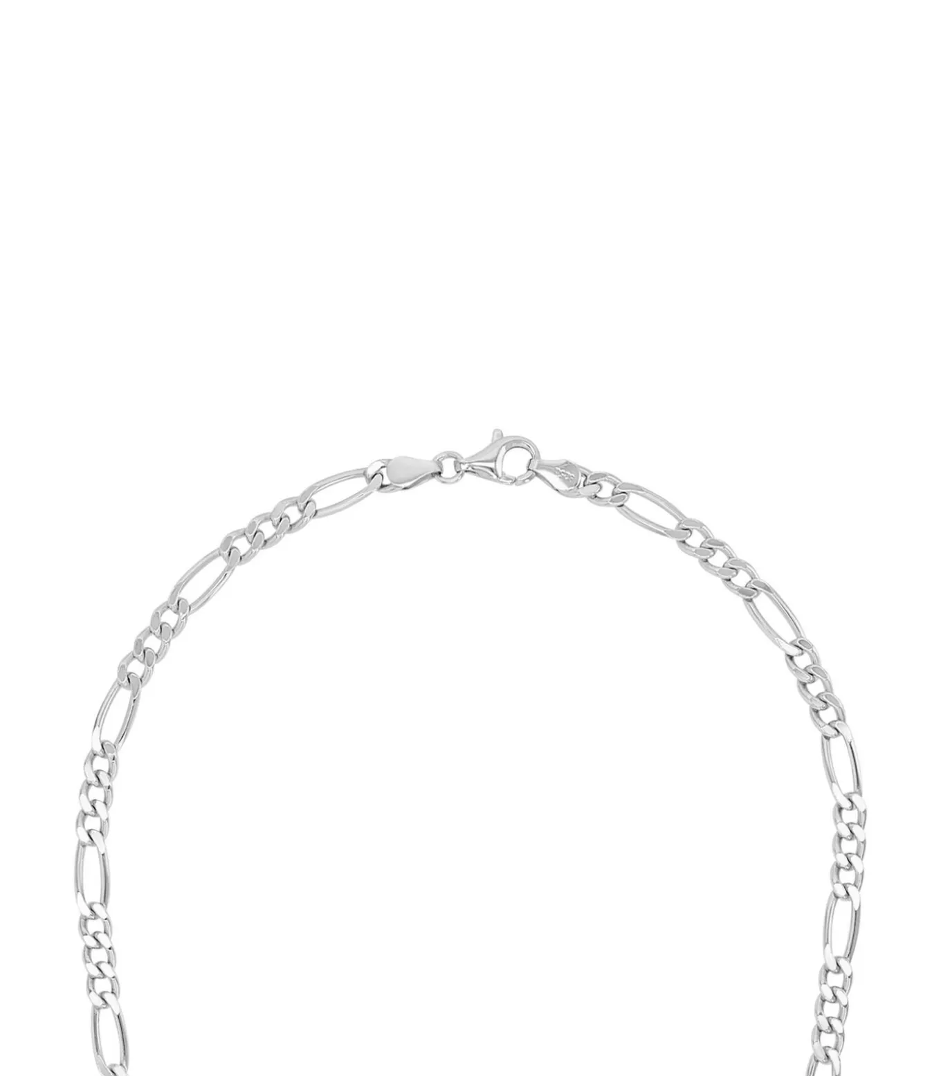 Halsketting voor mannen en vrouwen, unisex, 925 Sterling zilver