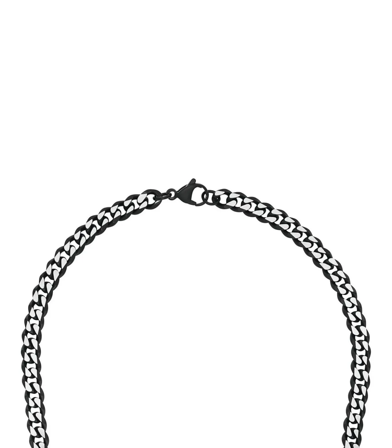 halsketting voor mannen en vrouwen, unisex, roestvrij staal