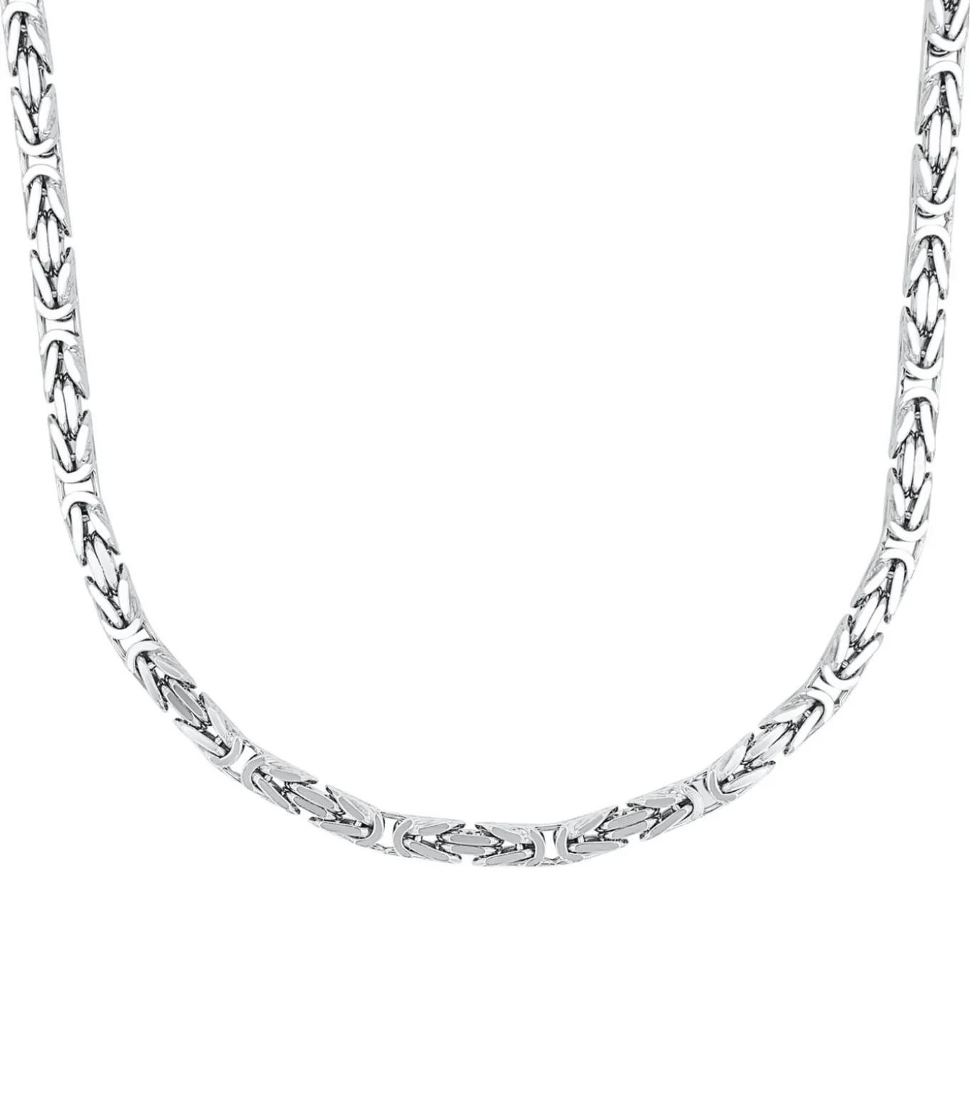 halsketting voor mannen en vrouwen, unisex, 925 Sterling zilver