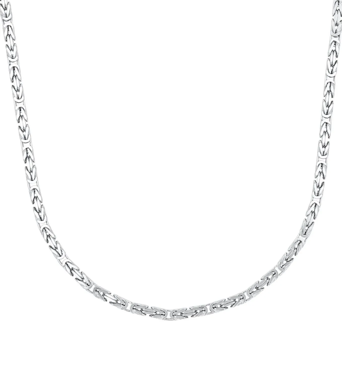halsketting voor mannen en vrouwen, unisex, 925 Sterling zilver