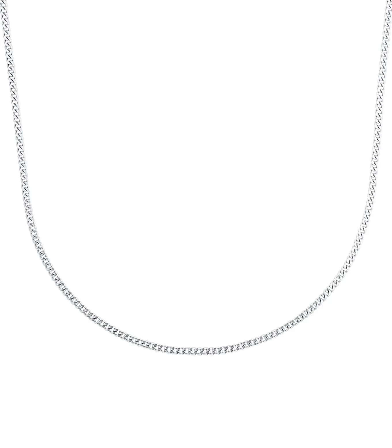 halsketting voor mannen en vrouwen, unisex, 925 Sterling zilver