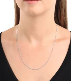 halsketting voor mannen en vrouwen, unisex, 925 Sterling zilver