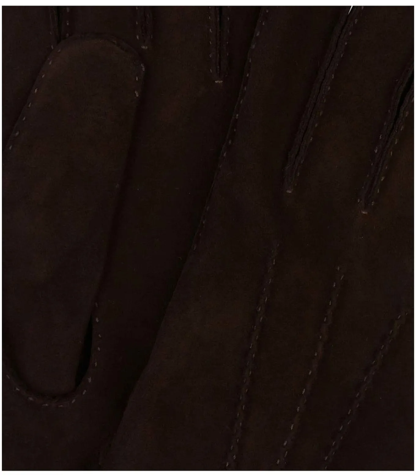 Handschoenen Wol Bruin Suede