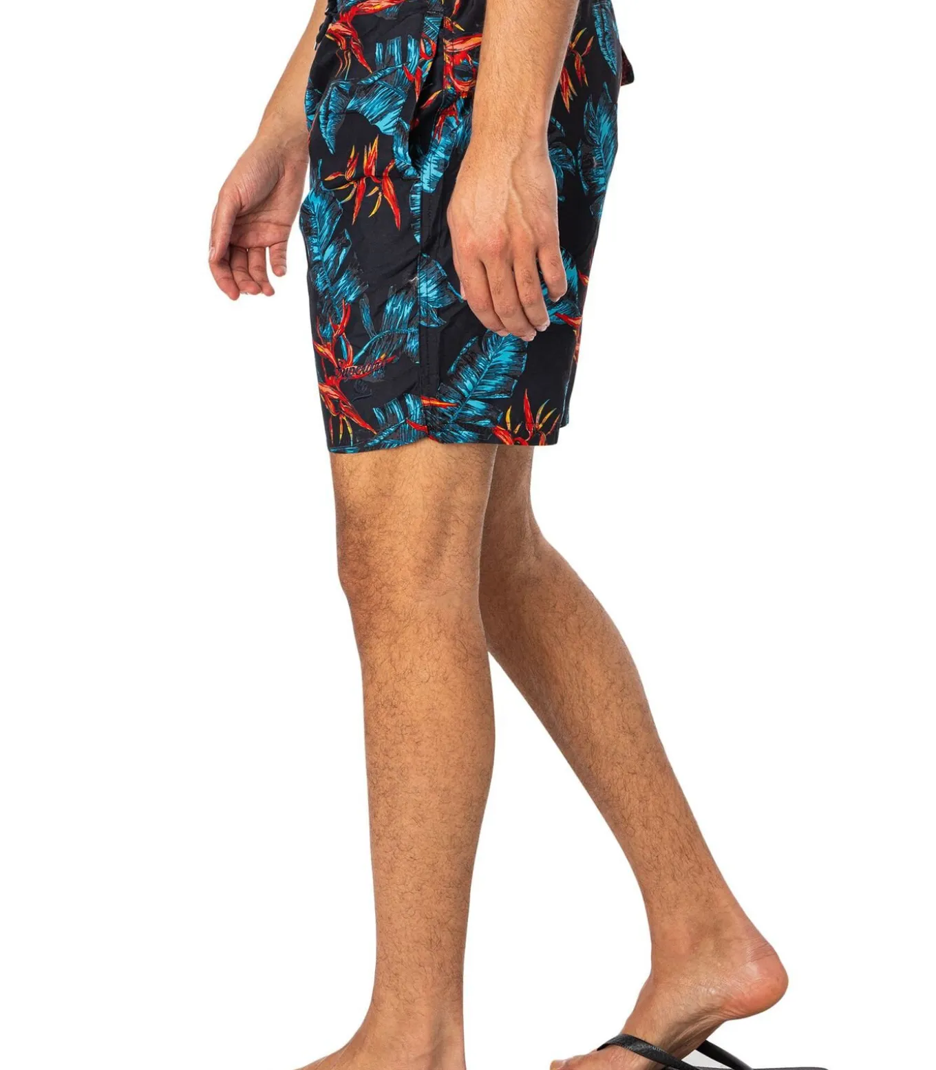 Hawaiiaanse Print 17 Zwemshort